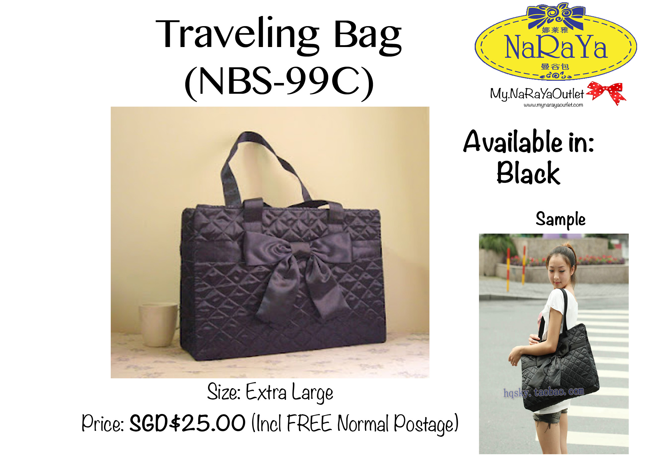 Naraya Traveling Bag NBS-99C